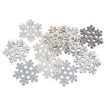 Holzschneeflocken Streudeko von ChaRoCe