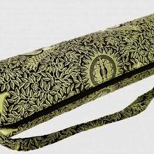 Yogamatten-Tasche indonesische Batik - schwarz
