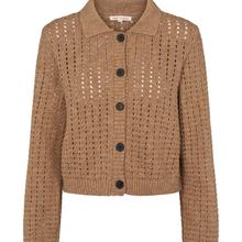 Esmé Saga Knit Cardigan Damen Stickjacke braun von Esmé