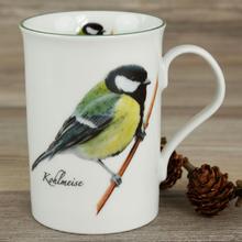 Becher, Kohlmeise von Calluna Manufaktur