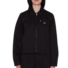 Obey Arden Jacket Black Damen Übergangsjacke Workwear schwarz von OBEY