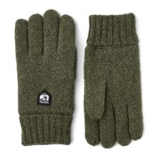 Hestra Basic Wool Glove Handschuh unisex oliv von Hestra