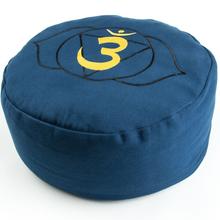 Meditationskissen Stirnchakra Buchweizen 36 x 15 cm