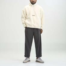 Arniko Moha Half Zip Fleecejacke Off-White Unisex Recycelt weiß von Arniko
