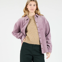 WEMOTO Cord Hemd Damen lavender von WEMOTO