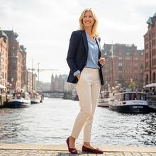 BALLERINAS WEINROT (BORDEAUX) von Batelli