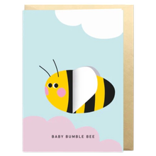 Klappkarte Baby Bumble Bee von not the girls who misses much