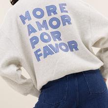 By-Bar Grey Melee Lili Amor Sweater Pullover Damen hellgrau von by-bar