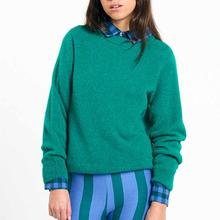 Suite13Lab Babol Jumper Emerald Damen Sweater Strickpullover grün von Suite 13