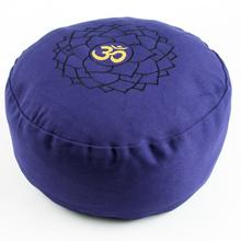 Meditationskissen Kronenchakra Buchweizen 36 x 15 cm