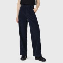 Klitmøller Lydia Pants Jumbo Corduroy Black Damen High Waist Hose schwarz von Klitmøller
