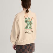 Bobo Choses Hug Me Sweatshirt Relaxed Fit Damen beige von Bobo Choses