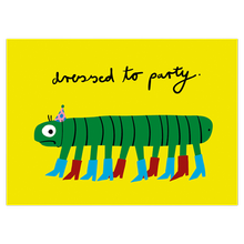 Au Contraire Dressed To Party Postkarte von Au Contraire