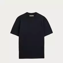 Homecore Robert T-Shirt Navy Herren Baumwolle dunkelblau von Homecore