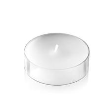 Teelichter weiß mit transparenter Hülle von Qult® von Qult