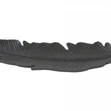 Schale Feder Gotham Schwarz 24x9 von Gift Company