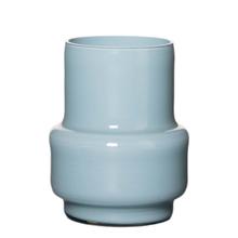 BOWIE Vase blau von Blyco