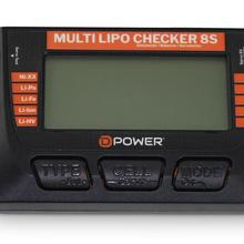 D-Power Multi Lipo Checker 8S / Balancer / Servotester / Akkutester  von D-Power