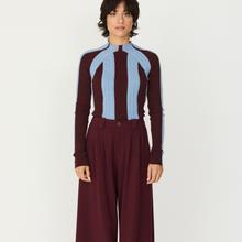 SKFK Nia Trouser Damen Palazzo Tencel Hose braun von SKFK