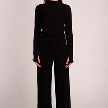 Suite 13 Gunna Top Damen Longsleeve Shirt schwarz von Suite 13