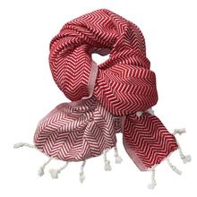 VACA VACA Baumwolltuch Naturals Kirschrot 1896 von VACA VACA