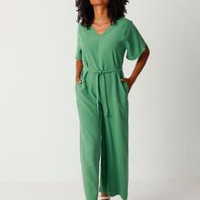 SKFK Kaie Jumpsuit Damen Einteiler grün von SKFK