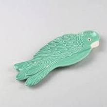 Papagei Schale Türkis von Casablanca Design