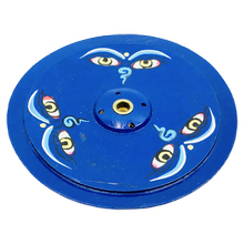 Räucherstäbchenhalter – Buddhas Augen – blau von Cottage Crafts