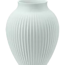 Vase Ripple Mat Ice Blue von Knabstrup von Knabstrup