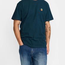 Revolution Burgundy Melange Sechserträger Application T-Shirt Herren dunkelrot von Revolution