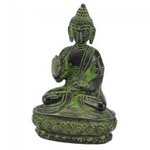 Buddha Statue aus Messing Amoghasiddhi, 10 cm