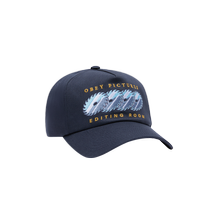 Obey Pictures 5 Panel Cap Snapback Kappe navy von OBEY