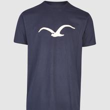 Cleptomanicx Sky Captain Basic Möwe T-Shirt Herren dunkelblau von Cleptomanicx