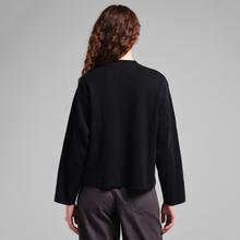 Dedicated Limhamm Sweater Base Black Damen Pullover schwarz von Dedicated