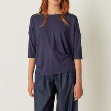 SKFK Zur-3 T Shirt Damen Longsleeve navy von SKFK