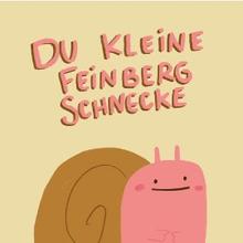 Postkarte Kleine Feinbergschnecke von Slinga Illustration von Slinga Illustration