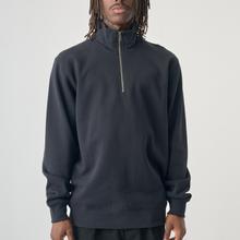 Cleptomanicx Ligule Classic Quarter Zig Pullover Herren schwarz  von Cleptomanicx