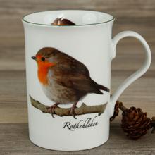 Becher, Rotkehlchen von Calluna Manufaktur