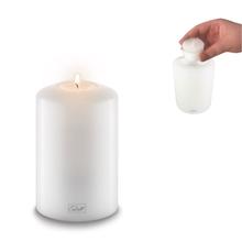 Dauerkerze Farluce "Classic" in weiß von Qult® von Qult