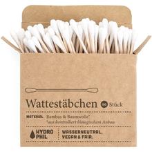 Hydrophil Wattestäbchen plastikfrei von Hydrophil