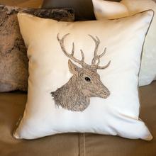 Kissen Hirsch Hubertus, 40x40 von chillisy®