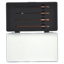 ARROWMAX AM-500901 Akkuschrauber-Einsatz Set Innensechskant 2,0, 2,5mm und Kreuzschlitz 4,0, 5,8mm ( 4Stck.) in Sortierbox von Arrowmax