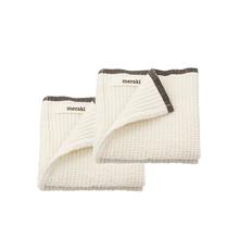 2er Set Küchenhandtücher "Bare" in grau von Meraki von Meraki