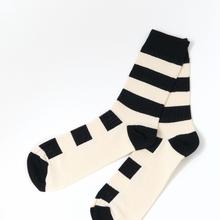 Suite 13 Kalu Black Stripe Socks Bio Baumwolle schwarz von Suite 13