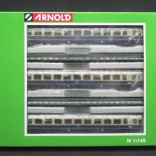 Arnold HN4201 Personenwagenset Intercity-Wagen DB 3-teilig Wagenset Ozeanbalu / Beige Spur N OVP von Arnold (Hornby)
