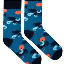 Organic Socken Kranich von Kabak
