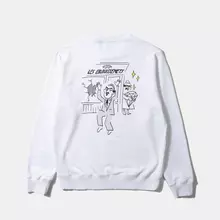 Edmmond Studios Les Eblouissements Sweatshirt Herren weiß von Edmmond Studios