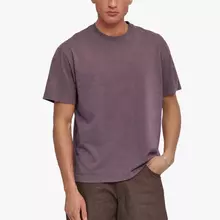 Colorful Standard Oversized Organic T-Shirt Faded Grape Herren dunkellila von Colorful Standard