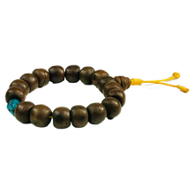 Mala-Armband – BODHISAMEN/MALACHIT – braun von Superior Arts