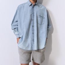 American Vintage Blue Snow Paybou Hemd Herren hellblau von American Vintage